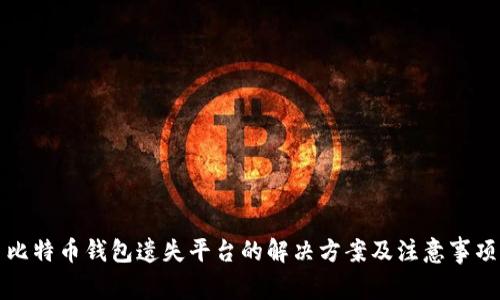 比特币钱包遗失平台的解决方案及注意事项