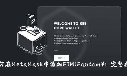 如何在MetaMask中添加FTM（Fantom）: 完整指南