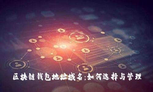 区块链钱包地址域名：如何选择与管理