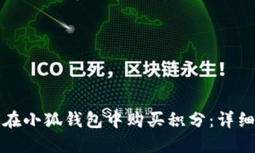 如何在小狐钱包中购买积分：详细指南