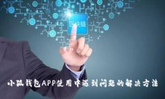 小狐钱包APP使用中遇到问