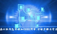 如何在小狐钱包中添加C