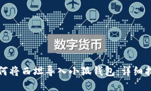 如何将西坦导入小狐钱包：详细指南