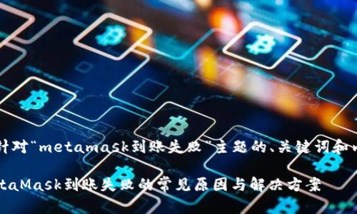 以下是针对“metamask到账失败”主题的、关键词和内容大纲

解决MetaMask到账失败的常见原因与解决方案