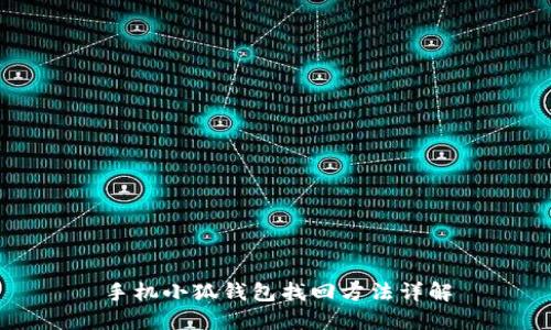 手机小狐钱包找回方法详解
