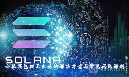 小狐钱包提不出币的解决方案与常见问题解析