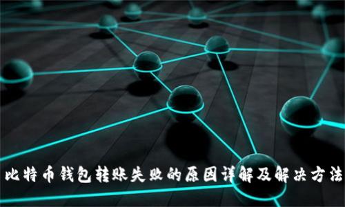 比特币钱包转账失败的原因详解及解决方法