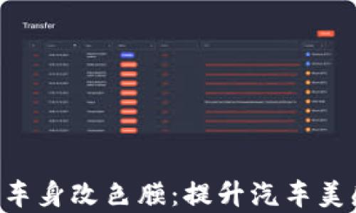
全面解析MetaMask车身改色膜：提升汽车美感与保护的完美结合