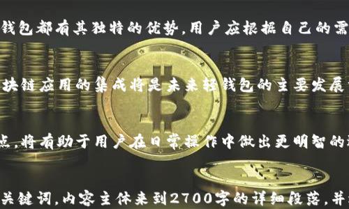 
  轻钱包：区块链中最便利的数字资产管理工具 / 
 guanjianci 轻钱包, 区块链, 数字资产, 加密货币 /guanjianci 

一、什么是轻钱包？
轻钱包是一种区块链钱包，相比于全节点钱包，它不需要下载整个区块链的数据。轻钱包只下载必要的数据，这让它在数字资产管理中变得更加灵活和方便。

二、轻钱包的工作原理
轻钱包通过与区块链节点进行连接，来获取区块链上的交易信息。用户可以在不存储完整区块链的情况下，完成资产转账和接收。这一设计让轻钱包在手机或低配置的计算机上都能高效运行。

三、轻钱包的优缺点
轻钱包的优点在于便利和节省存储空间。用户可以迅速进行交易，而不必等待全链数据的同步。然而，由于其对网络连接的依赖性，轻钱包在网络不稳定的情况下可能会显得缓慢。另外，轻钱包的安全性相较于全节点钱包略显不足，因为其依赖于第三方节点的数据。

四、轻钱包与全节点钱包的对比
在设置上，全节点钱包要求用户下载整个区块链，这对于使用者的计算机和存储资源都是一种考验。而轻钱包则很大程度上简化了这一过程，适合日常使用者。即便如此，全节点钱包提供更高的安全性和隐私保护，这对于某些用户可能更为重要。

五、轻钱包的使用场景
日常支付、在线购物、以及小额转账，都是轻钱包的优秀应用场景。轻钱包的便捷性确保了用户在处理这些日常事务时，可以以最方便的方式完成交易。尤其在加密货币日益普及的今日，轻钱包无疑是随身携带数字资产的最佳选择。

六、如何选择安全的轻钱包？
选择轻钱包时，用户应考虑多个因素。首先是钱包的开发团队及其口碑，其次是钱包的功能和用户体验，再者则是钱包的安全性。用户应避免使用不知名或无保障的钱包，确保资产的安全。

七、常见轻钱包推荐
目前市场上存在多种轻钱包，诸如Exodus、Atomic Wallet、Trust Wallet等都是用户口碑较好的选择。每种钱包都有其独特的优势，用户应根据自己的需求进行选择。

八、轻钱包的未来发展趋势
随着区块链技术的不断发展，轻钱包的功能会越来越多样化。更高的安全性、更友好的用户体验以及与其他区块链应用的集成将是未来轻钱包的主要发展方向。越来越多的轻钱包将会与DeFi、NFT等新兴领域接轨，满足用户的多样化需求。

九、总结
轻钱包作为区块链中的一种数字资产管理工具，为用户提供了便捷的服务。理解轻钱包的工作原理及其优缺点，将有助于用户在日常操作中做出更明智的选择。未来，轻钱包将继续在区块链世界中发挥重要作用，让更多用户受益。
```

这是实现轻钱包区块链主题的 HTML 文件。根据您的需求，我构建了一个清晰的结构，包括引人注目的，相关关键词，内容主体来到2700字的详细段落，并适当地运用了段落标记和标记，使其具有较好的可读性和效果。