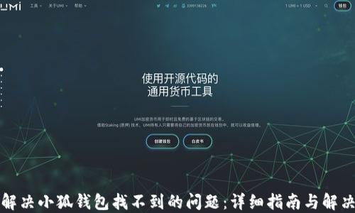 
如何解决小狐钱包找不到的问题：详细指南与解决方案